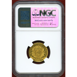 ドイツ 1743年 ダカット 金貨 アウグスブルク カルロス7世 NGC MS62