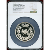 イギリス 2025年 10oz 銀メダル ワーテルロー戦勝記念 PF70UC