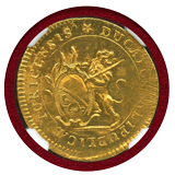 スイス チューリッヒ 1775年 ダカット金貨 NGC MS63