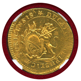 スイス チューリッヒ 1775年 ダカット金貨 NGC MS63