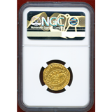 イタリア ヴェネチア 1789-97年 ゼッキーノ金貨 ルドヴィーコ・マニン NGC MS65