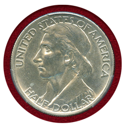 アメリカ 1936年 50セント 銀貨 ダニエルブーン生誕200周年 PCGS AUD