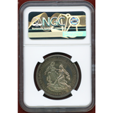 ドイツ 1889-Dated ザクセン 銀メダル ヴェッティン家800年記念 NGC MS61