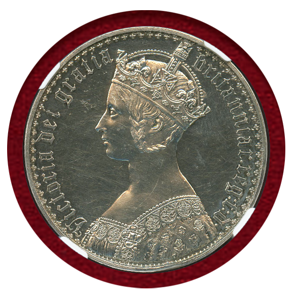 JCC | ジャパンコインキャビネット / イギリス 1847年 銀貨 ゴシック