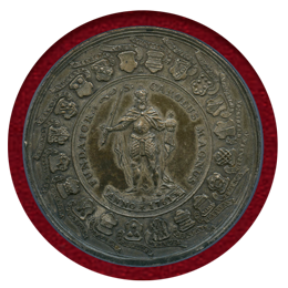 ドイツ ミュンスター 1761-Dated Sede Vacante 銀貨 NGC AU58