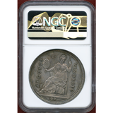 ドイツ アウグスブルク 1745 IT ターラー 銀貨 女神座像 NGC MS62