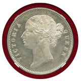 英領インド 1840(C&B) ルピー 銀貨 ヴィクトリア NGC MS64