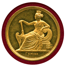 【SOLD】ドイツ ハンブルク (1837年) 金メダル(3ダカット) ミツバチ