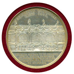 【SOLD】フランス 1867年 パリ万博記念メダル(スズ)ナポレオンIII世 PCGS SP64