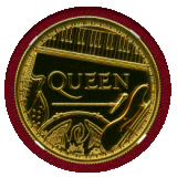 イギリス 2020年 100ポンド 金貨 QUEEN NGC MS66