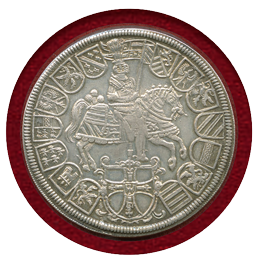 ドイツ ドイツ騎士団 1614年 2ターラー 銀貨 マクシミリアン3世