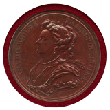 イギリス 1703年 アン女王 銅メダル マールバラ公爵 NGC MS63BN