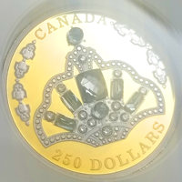 カナダ 2020年 250ドル 金貨 アクアマリンティアラ  NGC PF70UC