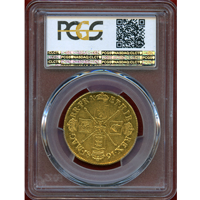 イギリス 1681年 2ギニー 金貨 チャールズ2世 PCGS AU50