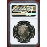 イギリス 1999年 5ポンド 銀貨 ダイアナ NGC PF69UC