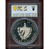 【SOLD】キューバ 1970年 ペソ銀貨 エルネスト・ゲバラ PCGS PR65DCAM