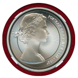イギリス 2026年 5ポンド 銀貨 エリザベスⅡ第一肖像 PF70UC FDI