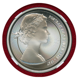 イギリス 2026年 5ポンド 銀貨 エリザベスⅡ第一肖像 PF70UC FDI