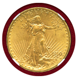 アメリカ 1910年 20ドル 金貨 セントゴーデンス NGC MS64