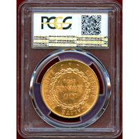 【SOLD】フランス 1901A 100フラン 金貨 エンジェル立像 PCGS MS62