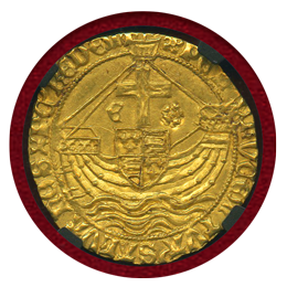 イギリス (1480-83) エンジェル 金貨 エドワード4世 NGC MS63