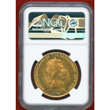 マン島 1965年 5ポンド金貨 Acquisition Bicentennial NGC MS64