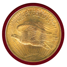 アメリカ 1924年 20ドル 金貨 セントゴーデンス PCGS MS66