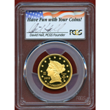 アメリカ 2010 10ドル金貨 ファーストスパウズ Jブキャナン PCGS PR70DCAM