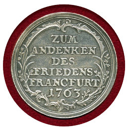 ドイツ フランクフルト 1763年 都市景観　銀メダル
