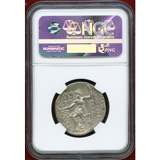 セレウコス朝 125-121BC テトラドラクマ銀貨 クレオパトラ・ティア NGC AU