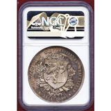 スイス 1890年 射撃祭記念 銀メダル トゥールガウ NGC MS61PL