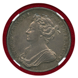 イギリス 1702年 銀メダル アン女王戴冠記念 コロネーション NGC MS62