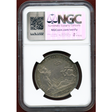 イギリス 1702年 銀メダル アン女王戴冠記念 コロネーション NGC MS62