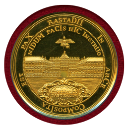 ドイツ バーデン 1955年 金メダル ルートヴィッヒ・ヴィルヘルム NGC PF64UC