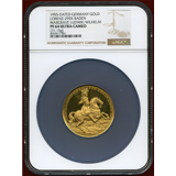 ドイツ バーデン 1955年 金メダル ルートヴィッヒ・ヴィルヘルム NGC PF64UC