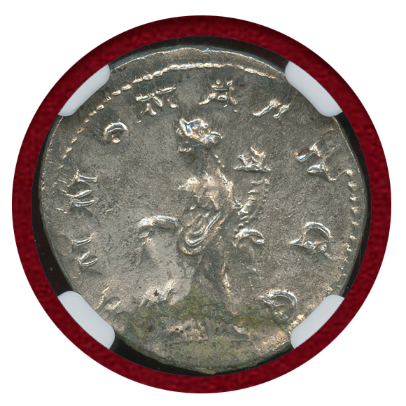 JCC | ジャパンコインキャビネット / 古代ローマ AD244-249 ダブルデナリウス銀貨 フィリップ1世 NGC Ch XF