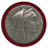 プトレマイオス朝 紀元前285-246 アルシノエ2世 デカドラクマ 銀貨