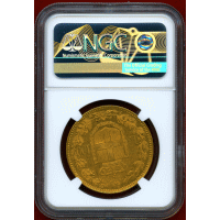 イタリア 1883R 100リレ 金貨 ウンベルト1世 NGC MS61