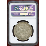 ワイマール共和国 1927A 5マルク 銀貨 ブレーマーハーフェン NGC MS65