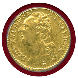 フランス 1786AA ルイドール 金貨 ルイ16世 PCGS Genuine