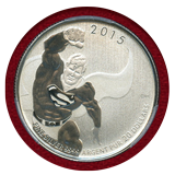 カナダ 2015年 20ドル 銀貨 スーパーマン PCGS SP68