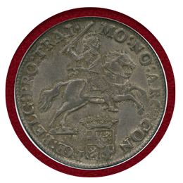 オランダ ユトレヒト 1790年 デュカトン銀貨 シルバーライダー NGC MS61