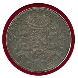 オランダ ユトレヒト 1790年 デュカトン銀貨 シルバーライダー NGC MS61