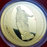 スイス 現代射撃祭 1999年 500フラン 金貨 シオン