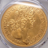 フランス 1640(1972) 10ルイドール金貨 ルイ13世 リプロダクション PCGS MS67