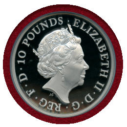 イギリス 2016年 10ポンド(5oz) 銀貨 ブリタニア NGC PF69UC