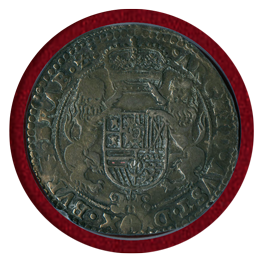 スペイン領オランダ ブラバント公国 1660年 デュカトン銀貨 フィリップⅣ AU53