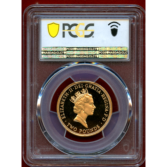 JCC | ジャパンコインキャビネット / イギリス 2009年 2ポンド 金貨 第二次世界大戦終結記念 PCGS PR69DC