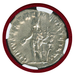 古代ローマ AD249-251 ダブルデナリウス銀貨 デキウス NGC MS