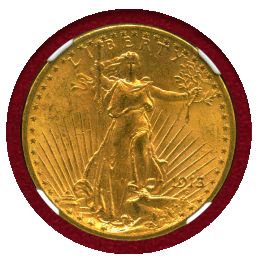 【SOLD】アメリカ 1913年 20ドル 金貨 セントゴーデンス NGC MS63
